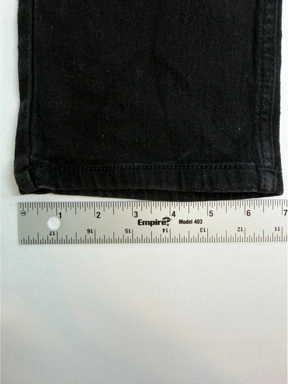 Day And Age Men's Jean Pants Slim Straight Denim Size 34 Black